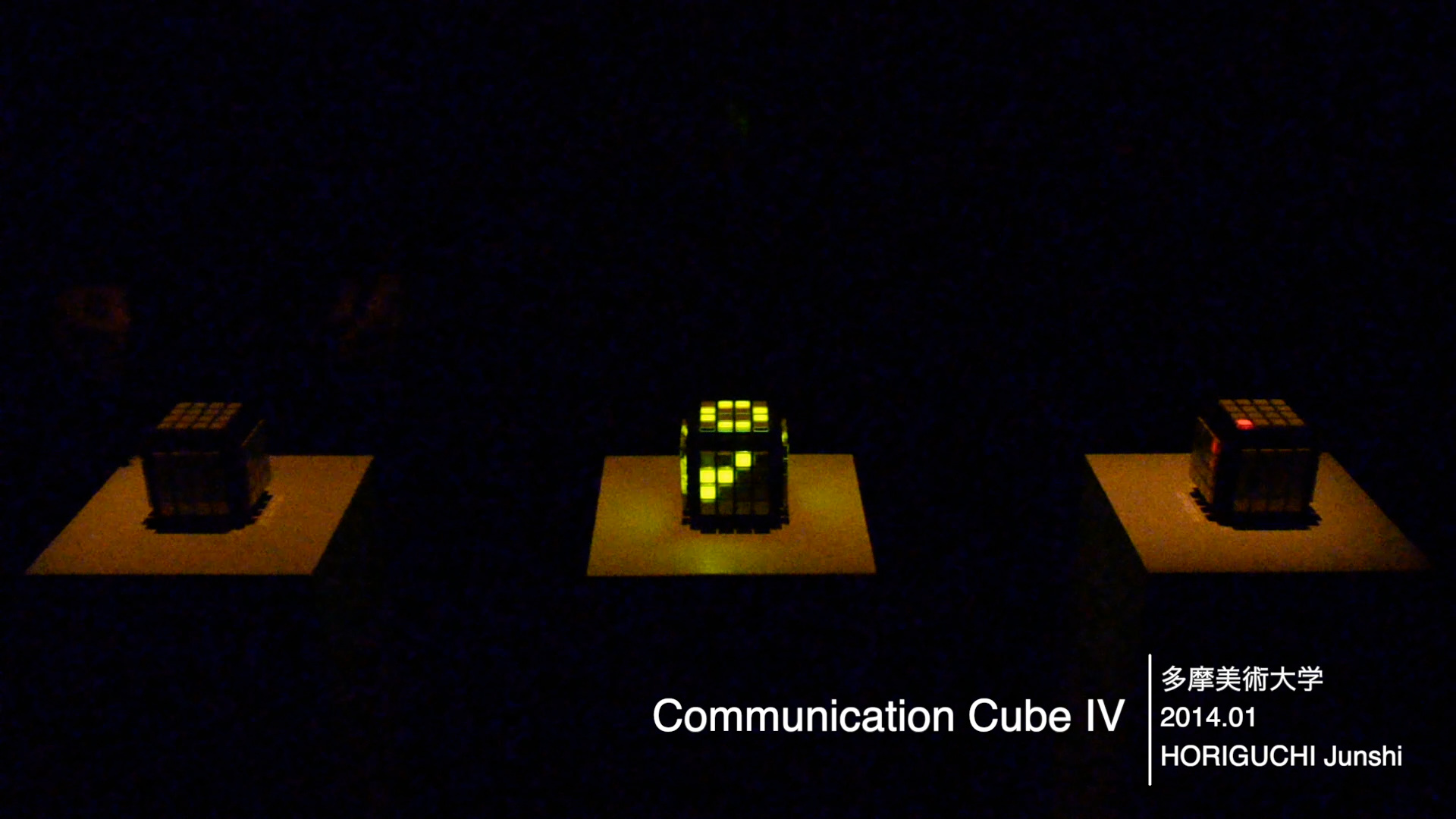 Communication Cube IV Video